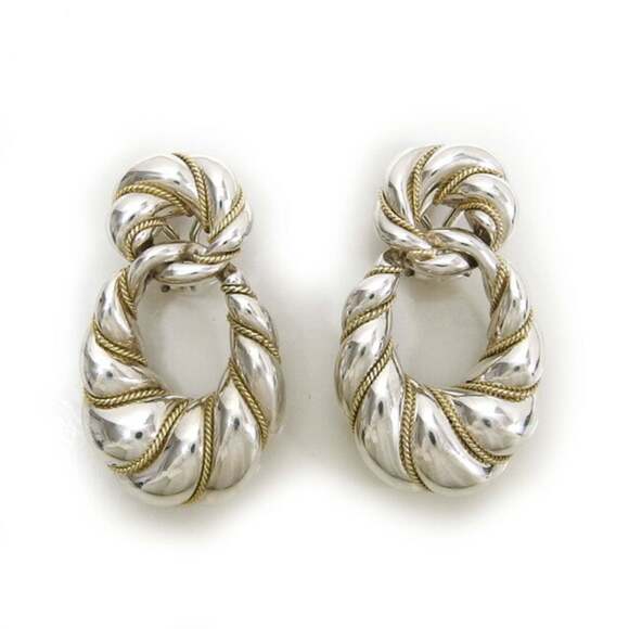 TIFFANY Authentic Gold Earrings